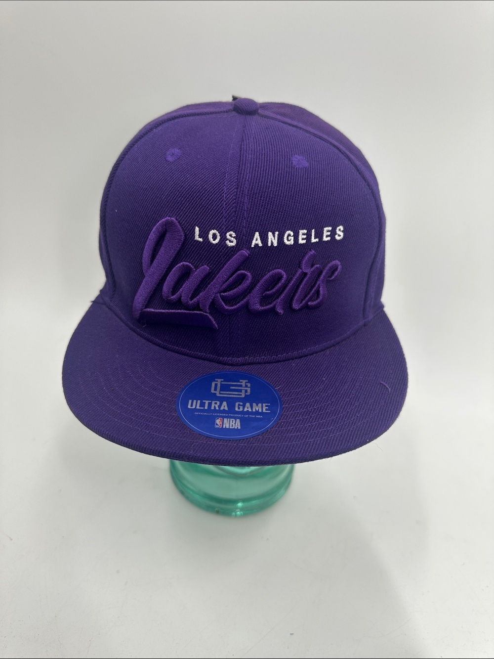 Hat with LA Lakers logo